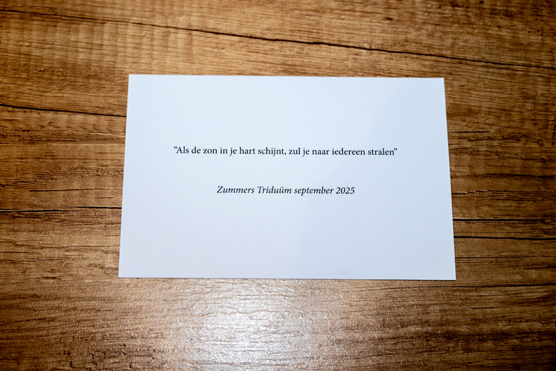 Opbouw Zummers Triduum 25